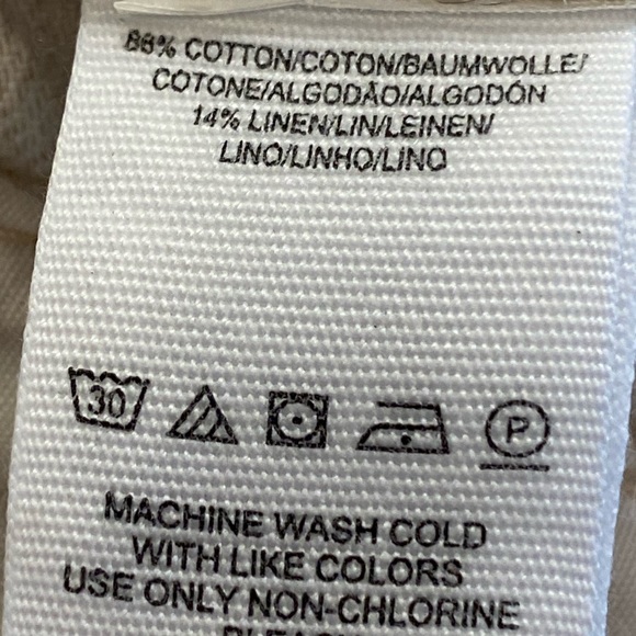 Free People We The Free City of Lights High Rise Linen Blend Jeans - Picture 10 of 11